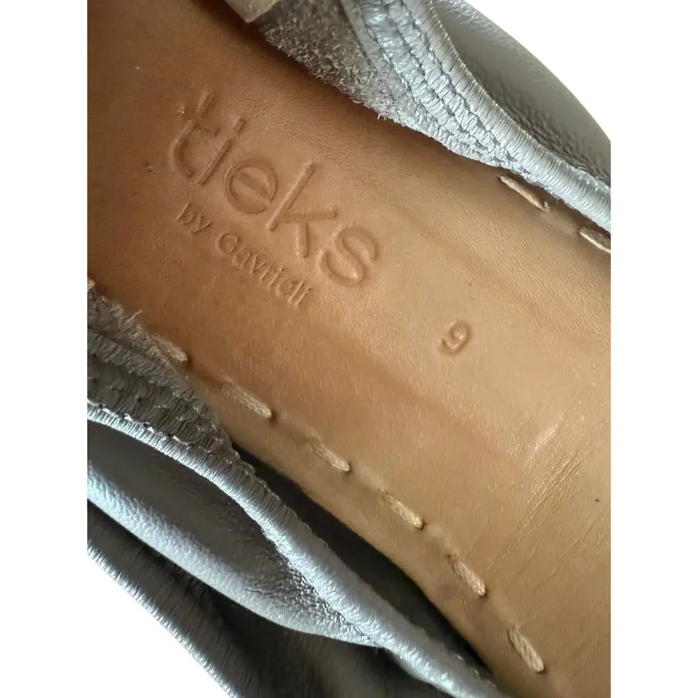 Tieks by Gavrieli‎ taupe leather ballet flats